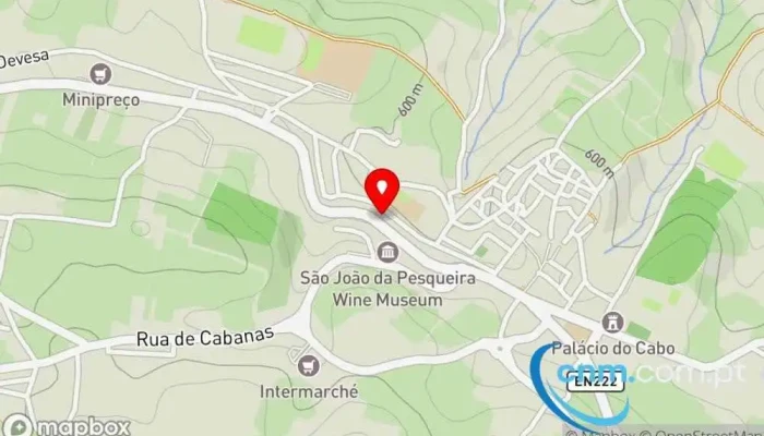 mapa de Loja CTT Correios em São João da Pesqueira