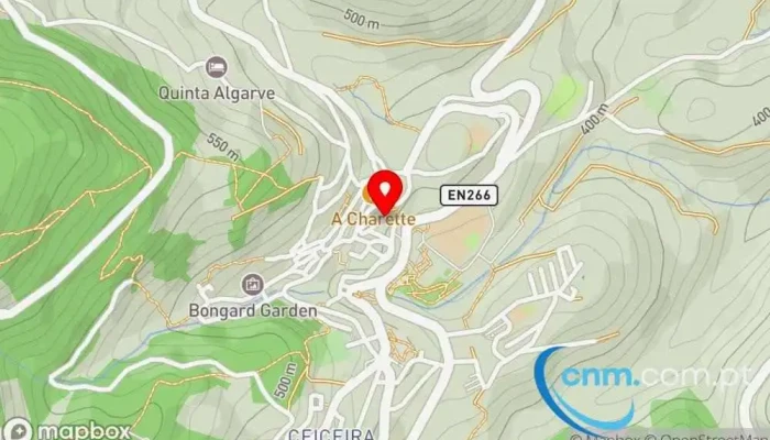 mapa de Loja CTT Correios em Monchique