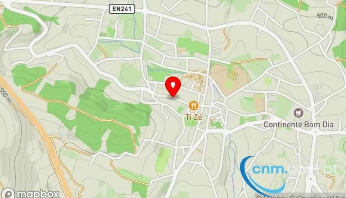 mapa de Loja CTT Correios em Proença-a-Nova