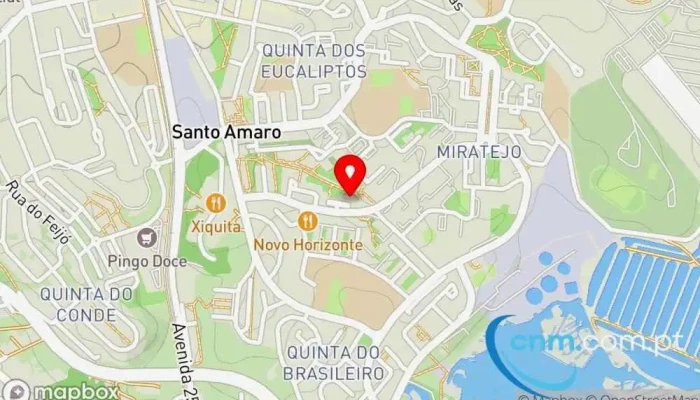 mapa de Loja CTT Correios em Corroios