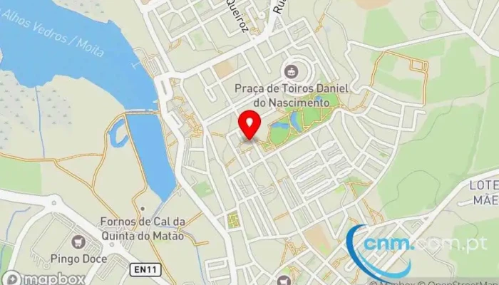 mapa de Loja CTT Correios em Moita