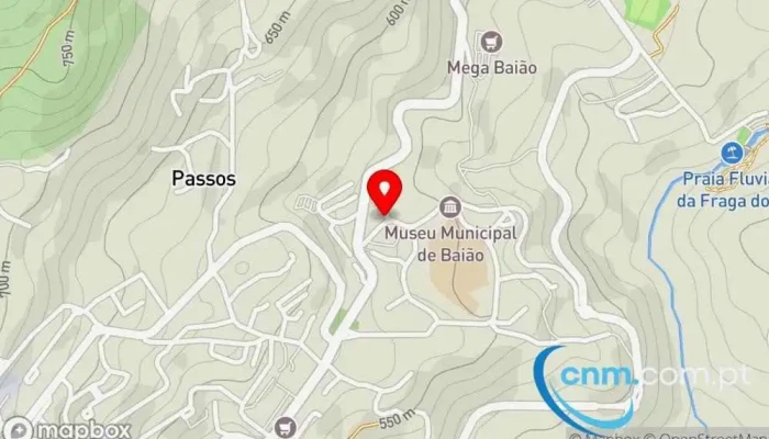 mapa de Loja CTT Correios em Baião