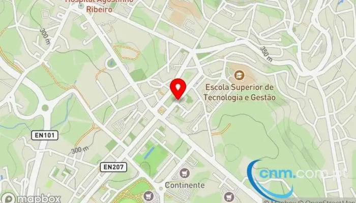 mapa de Loja CTT Correios, Banco em Felgueiras