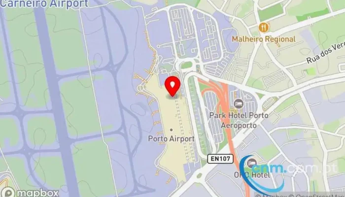 mapa de Loja CTT Correios em Maia