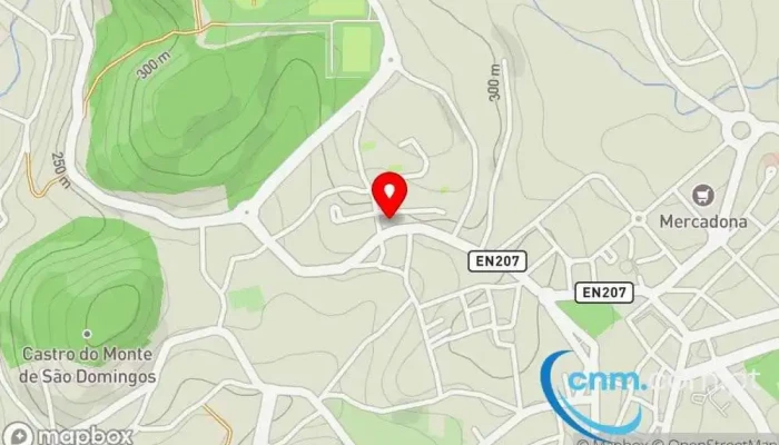 mapa de Loja CTT Correios, Banco em Lousada