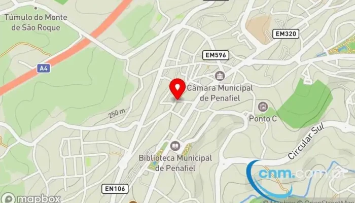 Loja Ctt -  Mapa - Penafiel