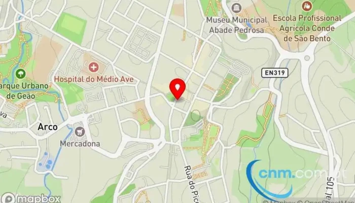 Loja Ctt -  Mapa - Santo Tirso