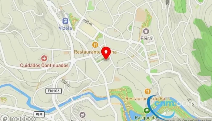 Loja Ctt -  Mapa - Vizela