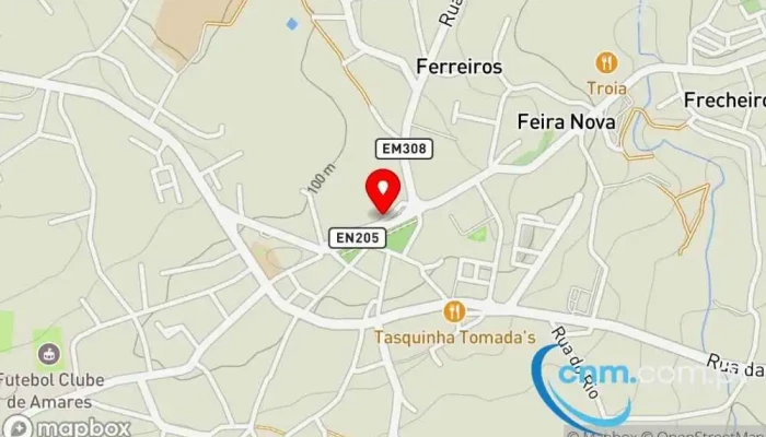 Loja Ctt -  Mapa - Ferreiros