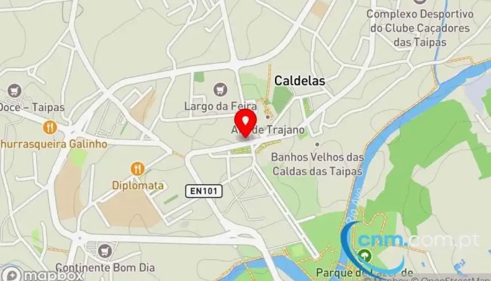 Loja Ctt -  Mapa - Caldelas