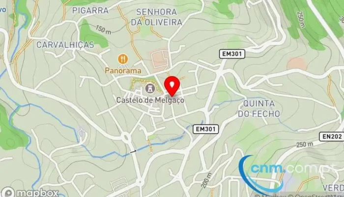 Loja Ctt -  Mapa - Melgaço