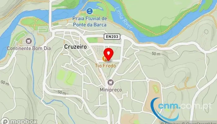 Loja Ctt -  Mapa - Pte. Da Barca