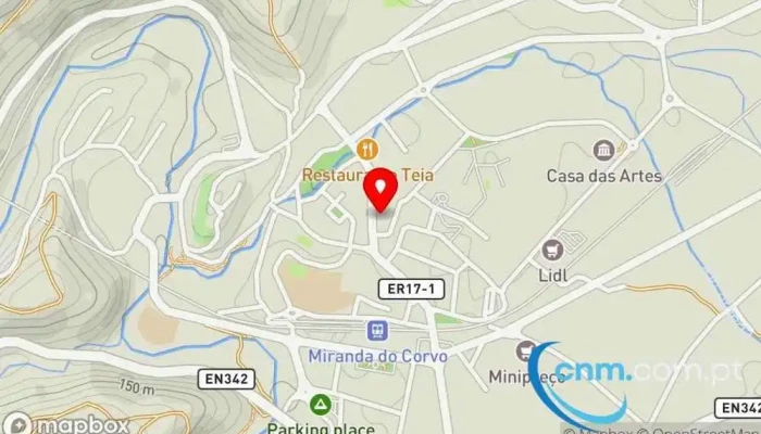 Loja Ctt -  Mapa - Miranda Do Corvo
