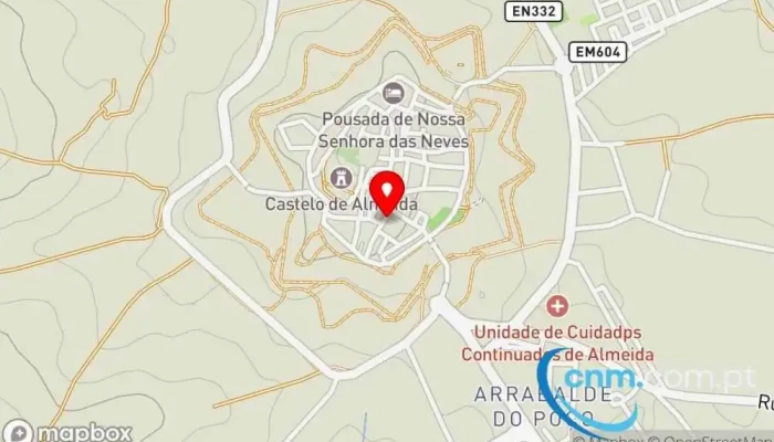 Loja Ctt -  Mapa - Almeida