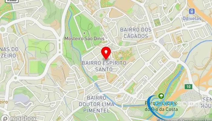 Loja Ctt -  Mapa - Odivelas