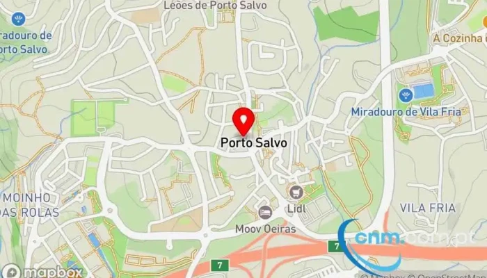 Loja Ctt -  Mapa - Porto Salvo
