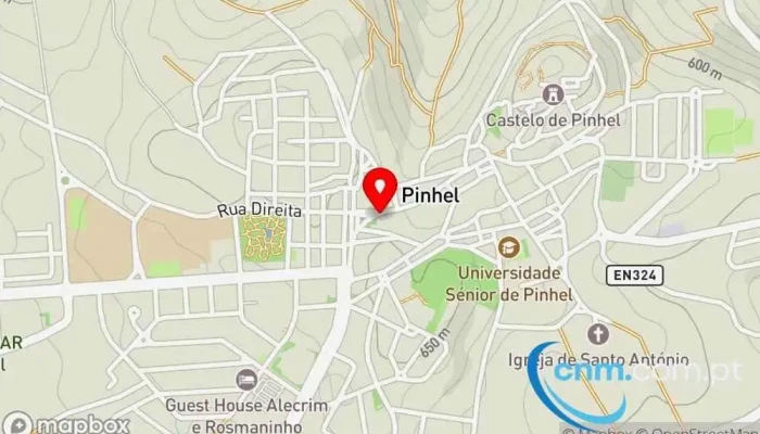 Loja Ctt -  Mapa - Pinhel