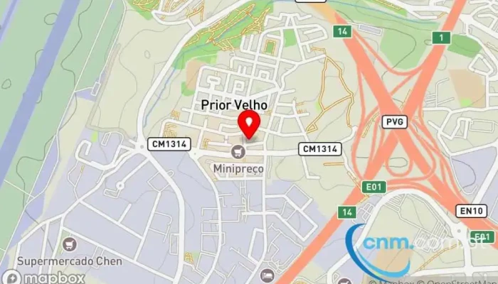 Loja Ctt -  Mapa - Prior Velho