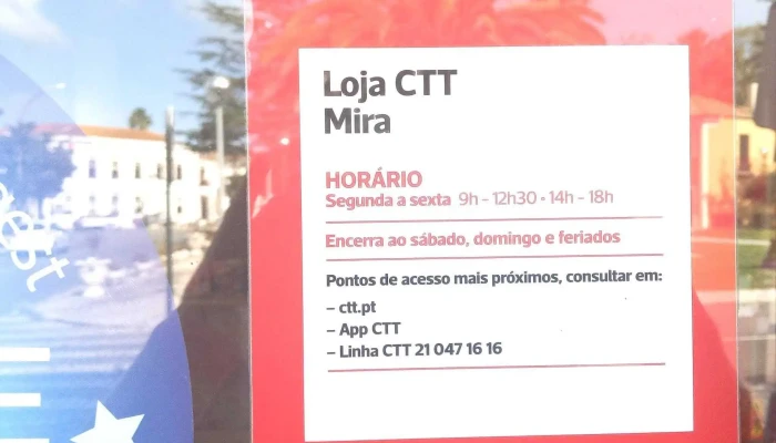 Loja Ctt -  Numero - Mira