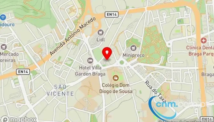 Loja Ctt Rotunda -  Mapa - Braga