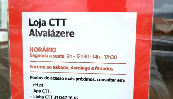 Loja Ctt -  Tudo - Alvaiázere