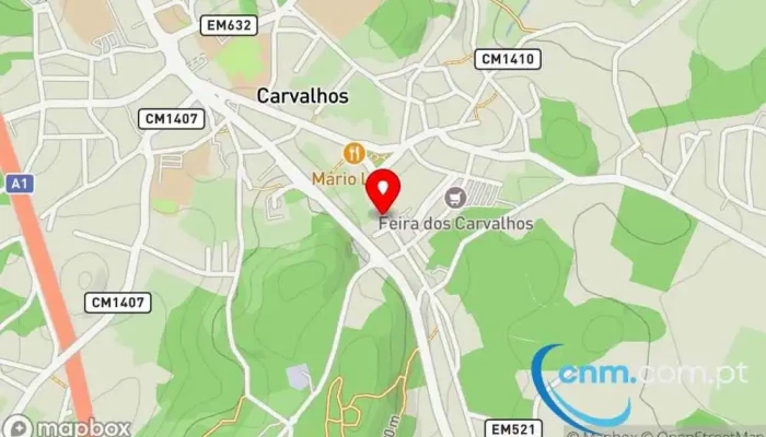 Lojas Ctt -  Mapa - Pedroso