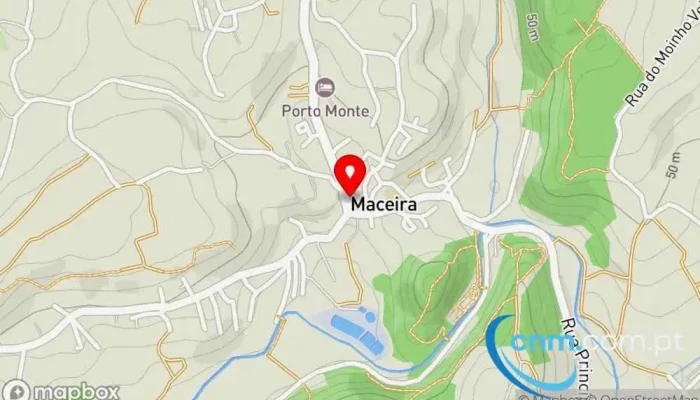Maceira -  Mapa - Maceira