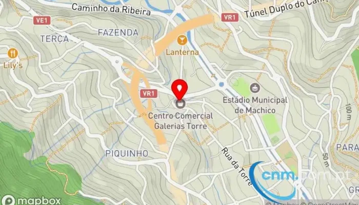 Machico Shopping -  Mapa - Machico