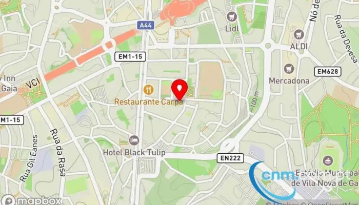 Marco De Correio Ctt -  Mapa - Vila Nova De Gaia