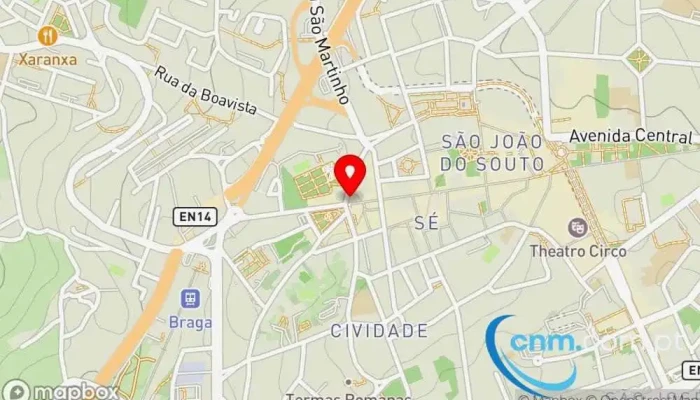Marco De Correio Ctt -  Mapa - Braga