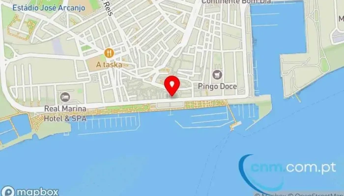 mapa de Marco de correio, Mercados Olhão Correio em Olhão