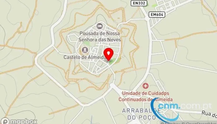 Marco Do Correio Ctt -  Mapa - Almeida