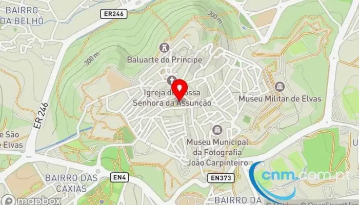Maria A B Gaspar Farrapa -  Mapa - Elvas