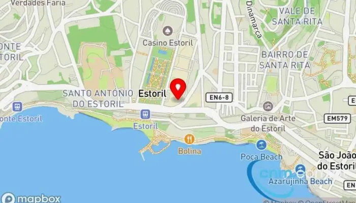 Massa Fina Estoril -  Mapa - Estoril