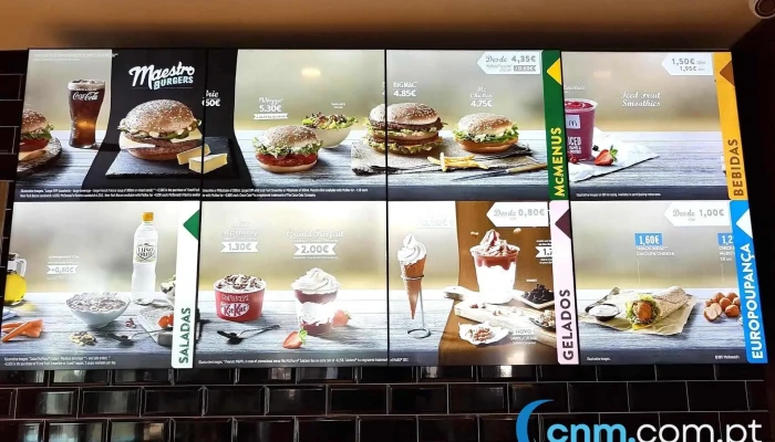 Mcdonalds Cardapio - Vila Real