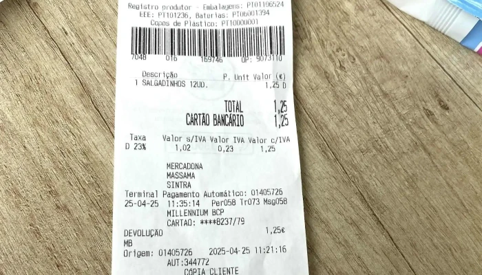 Mercadona Massama Descontos - Queluz