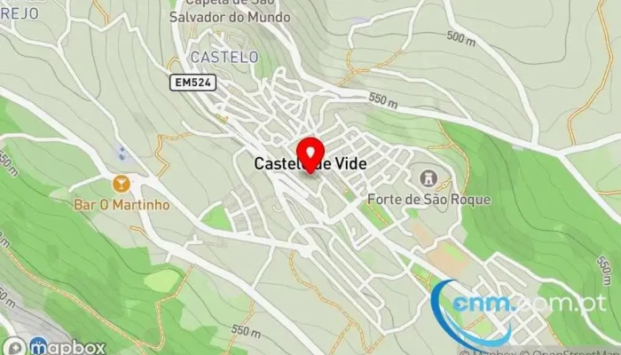 Mercearia Amanhecer De Castelo De Vide -  Mapa - Castelo De Vide