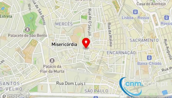 Mexerica -  Mapa - Lisboa