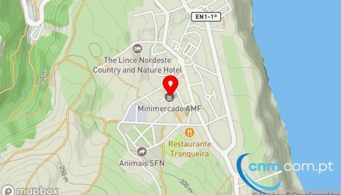 Mini Mercado Antonio M Fernandes Filhos Lda Mapa - Nordeste