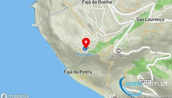 Miradouro Do Massapez -  Mapa - Fajã Da Ovelha