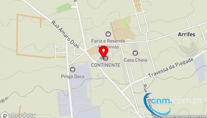 Mo Arrifes -  Mapa - Ponta Delgada