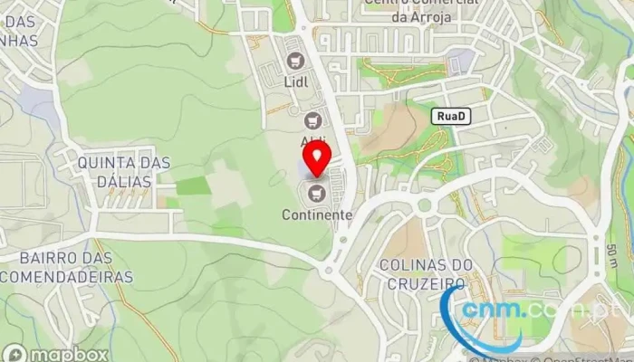 Mo Arroja -  Mapa - Famões
