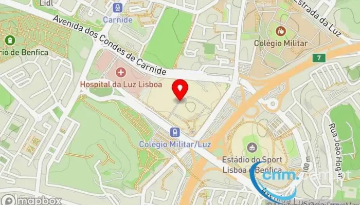 Okaidi Colombo -  Mapa - Lisboa