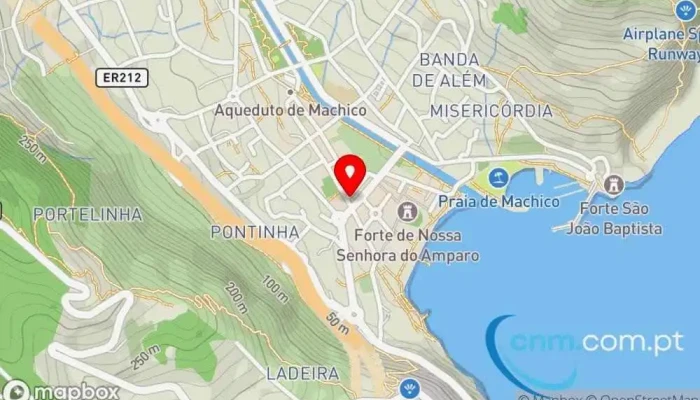 Os Baixinhos -  Mapa - Machico