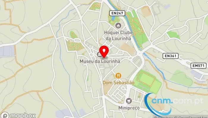 Os Farrapinhos -  Mapa - Lourinhã