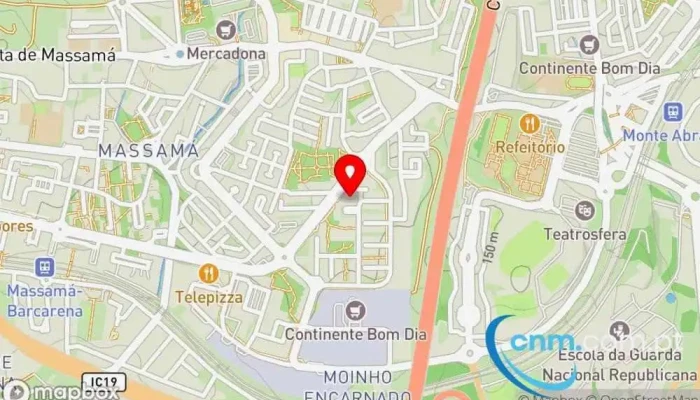 Palmo Crescente Lda Mapa - Queluz