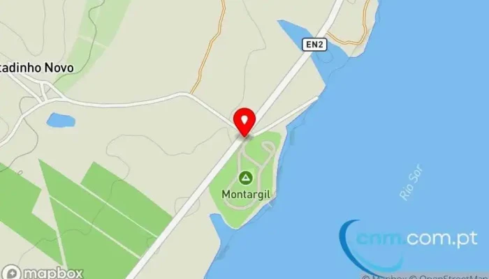 Parque De Campismo Orbitur Montargil -  Mapa - Montargil