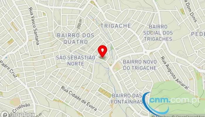 Parque Infantil Bairro Trigache Sul -  Mapa - Famões