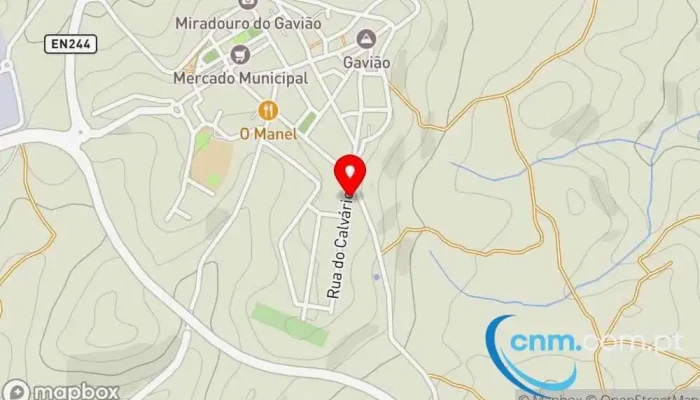 Parque Infantil Do Loteamento Do Calvario Mapa - Gavião