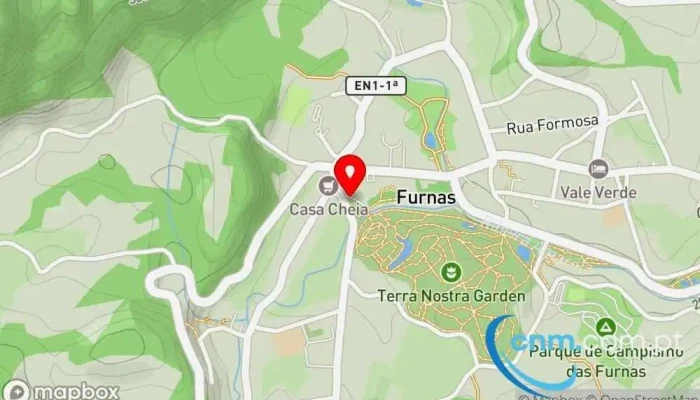 Parque Terra Nostra -  Mapa - Furnas